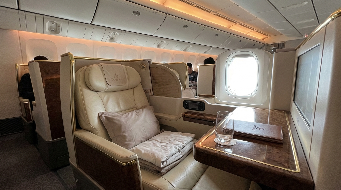Emirates rivoluziona la rotta per Dubai: addio First Class sui 777-200LR per Roma e Milano, ma la Business migliora?